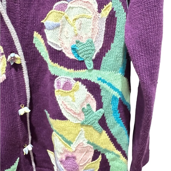 STORYBOOK KNITS Vintage Tulip Cardigan - Picture 8 of 9